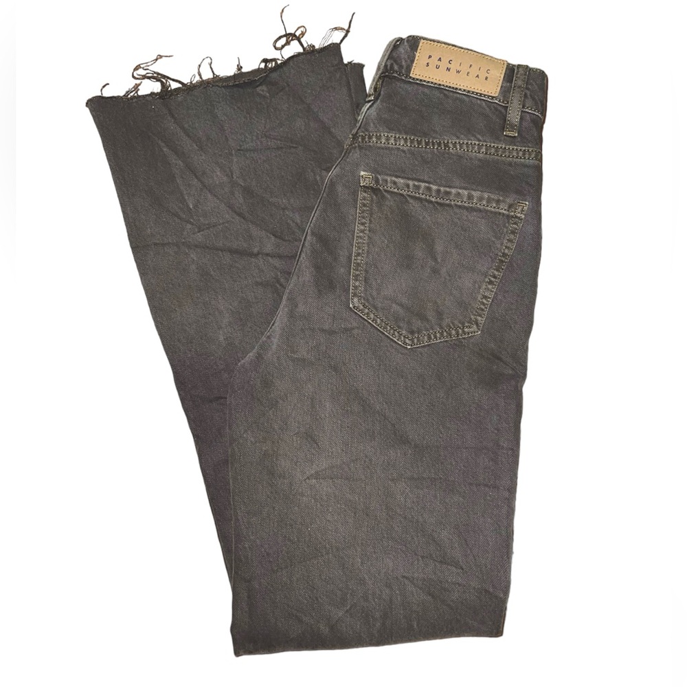 Pacific Sunwear by Pacsun raw him bootcut brown jeans 22
